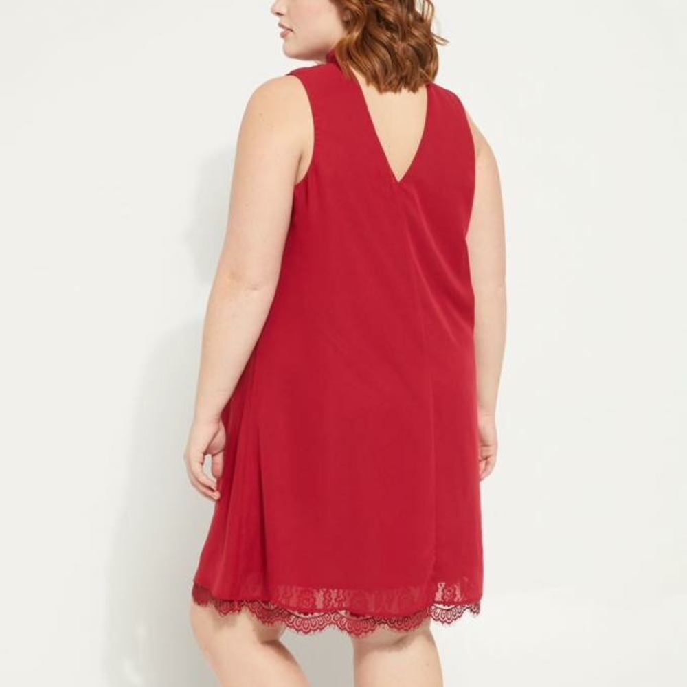 Burgundy Dress